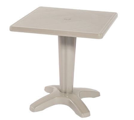 Petite table de jardin carré ZAKOR – Fonctionnelle et pensée pour durer