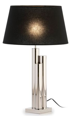 Pied de lampe design métal chromé Veronica 49