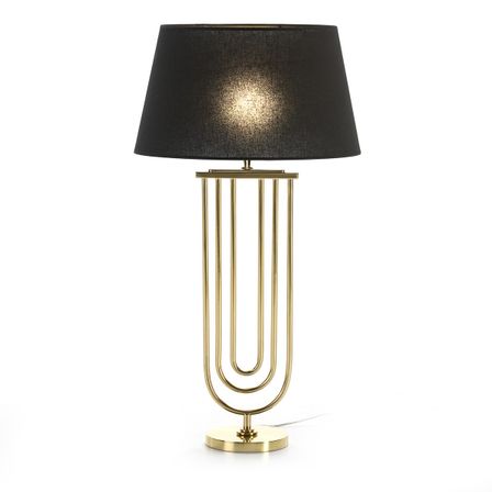 Pied de lampe métal doré Veronica 65