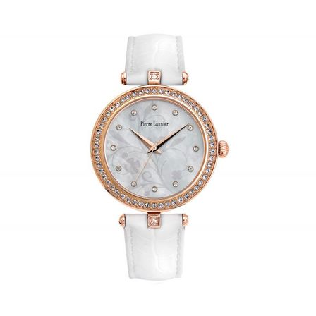 Pierre Lannier - Collection Tendence - Stainless Steel - Leather - 36 Mm - Wr: 5 Atm 067L990