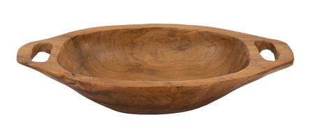 Plateau en teck cm 37x26,5x7