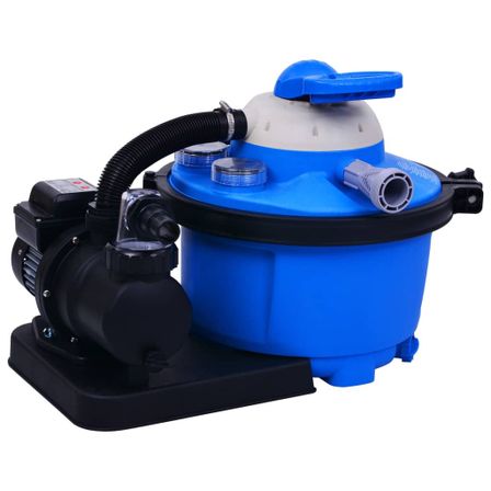 Pompe de filtration à sable avec minuterie 450W 25 litres