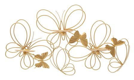 Porte-bougies mural papils 61 x 12 x 34 cm