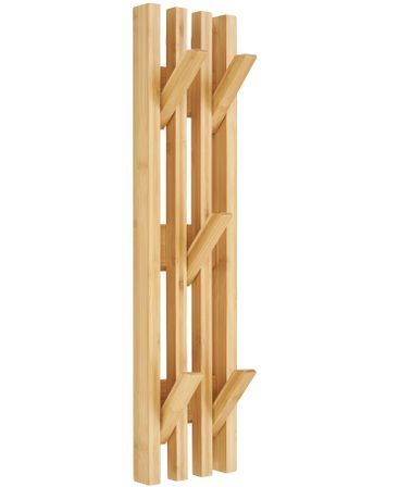 Porte-manteau mural EMBER en bambou