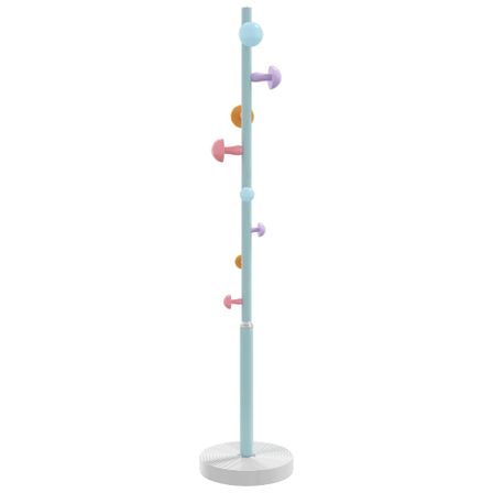 Porte-manteau sur pied SOLY – Métal & Base lestée – H 172 cm