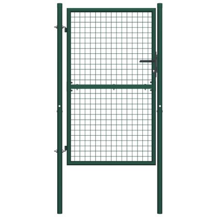 Portillon Acier 100x175 cm Vert