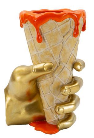 Pot de fleurs conique 18 x 16 x 26 cm