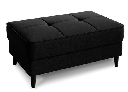 Pouf avec rangement en tissu BOZA 97 cm