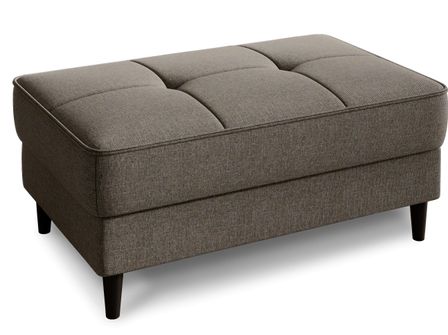 Pouf avec rangement en tissu BOZA 97 cm
