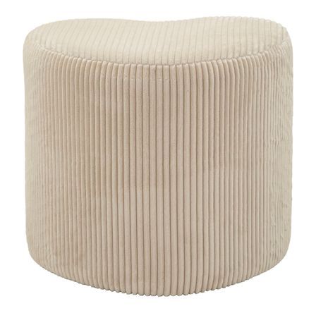 Pouf coeur dublino cm 49x45x42