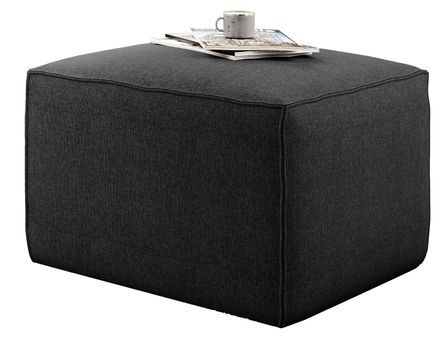 Pouf de salon en tissu WILACE – Élégant et confortable