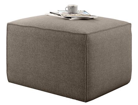 Pouf de salon en tissu WILACE – Élégant et confortable