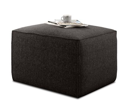 Pouf de salon en tissu WILACE – Élégant et confortable