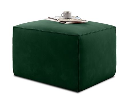 Pouf de salon en tissu WILACE – Élégant et confortable