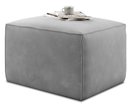 Pouf de salon en velours WILACE – Élégant et confortable