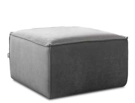 Pouf de salon en velours WILACE – Élégant et confortable