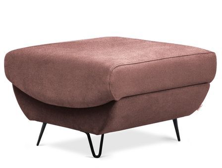 Pouf en tissu ZURIK – Élégance et praticité