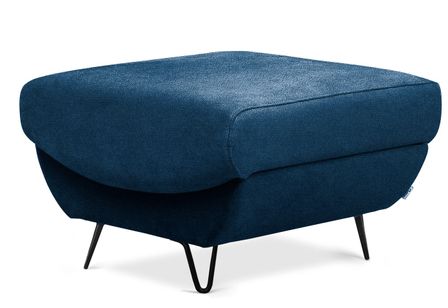 Pouf en tissu ZURIK – Élégance et praticité