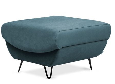 Pouf en tissu ZURIK – Élégance et praticité