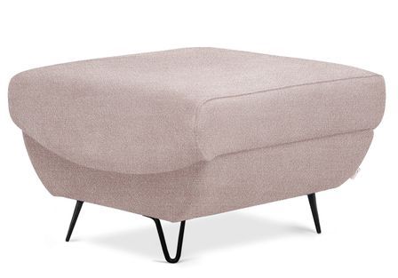 Pouf en tissu ZURIK – Élégance et praticité