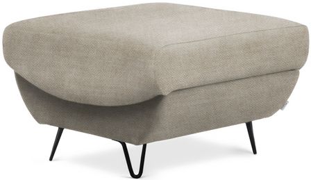 Pouf en tissu ZURIK – Élégance et praticité