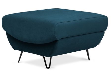 Pouf en velours ZURIK – Confort et praticité
