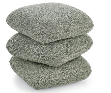 Pouf moderne ANTARA – Tissu bouclé