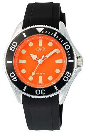 Q&q Gent Diver Black C72A-012PY