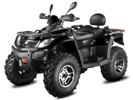 Quad 550cc homologué Hunter SXL Noir