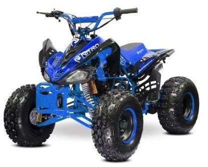 Quad ado 125cc bleu semi automatique Spyder 8