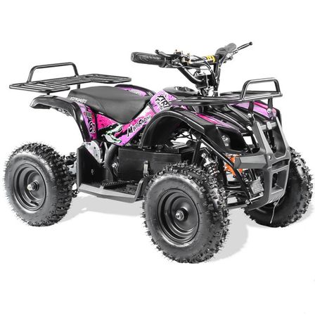 Quad électrique 800W Bazou noir et rose