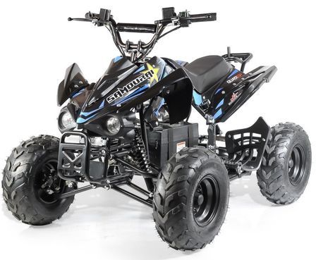 Quad électrique ado KX 750W brushless (1200W) 7 pouces bleu