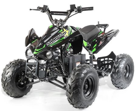 Quad électrique ado KX 750W brushless (1200W) 7 pouces vert