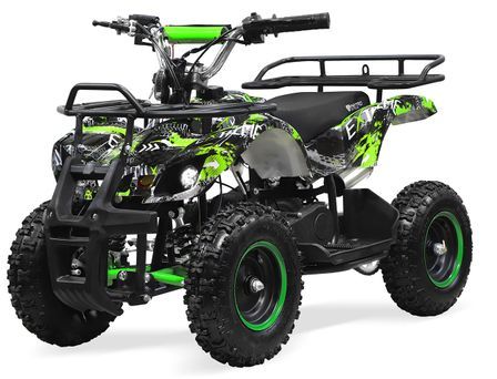 Quad enfant 49cc graffiti vert 6