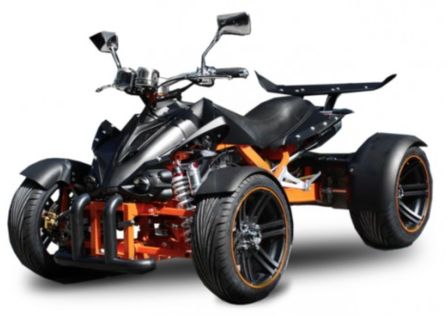 Quad Homologué 350cc Spy Racing 14 Noir et Orange