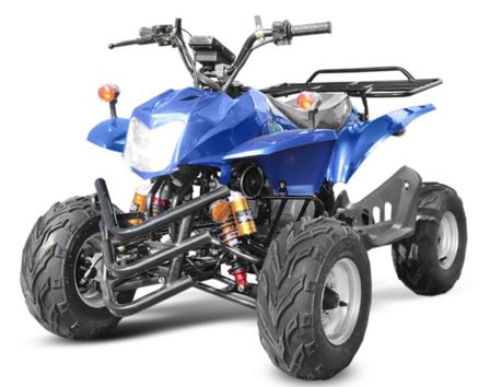 Quad Homologué route 50cc Max2 bleu Sans Permis