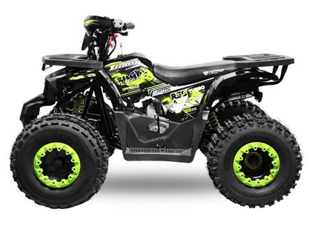 Quad semi automatique 150cc adulte tout terrain Karoug RS8 3G vert