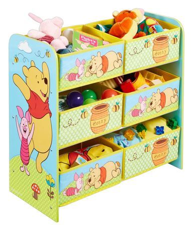Rangement 6 paniers Disney Winnie l'ourson