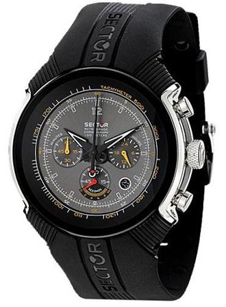 Sector 195 Chrono Retrograde Black Dial/black R3271695025