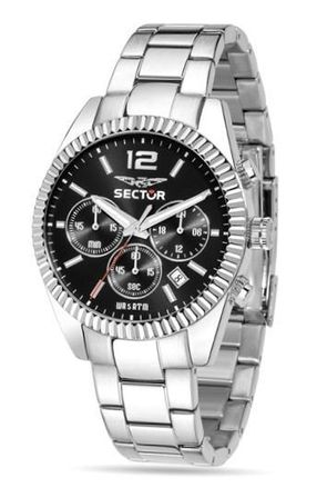 Sector 240 R3273676003 - Movement: Quartz - Chronograph - Date - Case: Stainless Steel - 48x41 Mm - Strap: Stainless Steel - Glass: Mineral - Water Resistant: 50 Meters