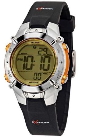 Sector Digital Street Fashion - Digital - Plastic - Stainless Steel - 34 Mm - Wr: 10 Atm R3251592501