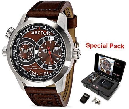 Sector Oversize Action. Chronograph Or 3h Version. 48mm. 10 Atm R3251102055