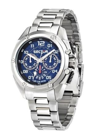 Sector Sector 950 43mm Multif. Blue Dial Bracelet R3253581002