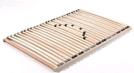 Sommier à lattes 140 x 200 cm 26 lattes Extra