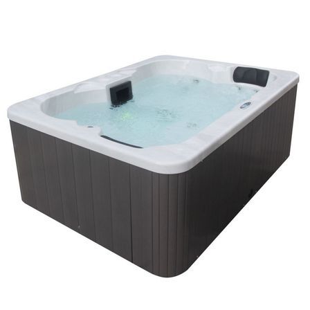 Spa rigide rectangulaire 3 places Nordtland avec couverture