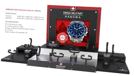 Swiss Military Hanowa Display 31pcs (40cm) - W445/820 Xd400xh 400 S88.001