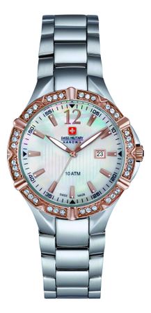 Swiss Military Lady Officer Swiss Made 06-7163.7.12.001