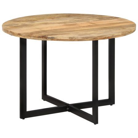 Table à dîner 110x75 cm Bois de manguier massif 2
