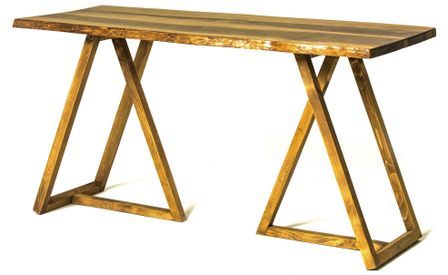 Table à manger bois massif naturel Klara 150 cm