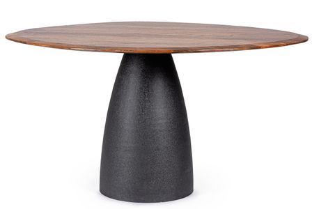 Table à manger BRAZO 140 cm – Authenticité et design contemporain